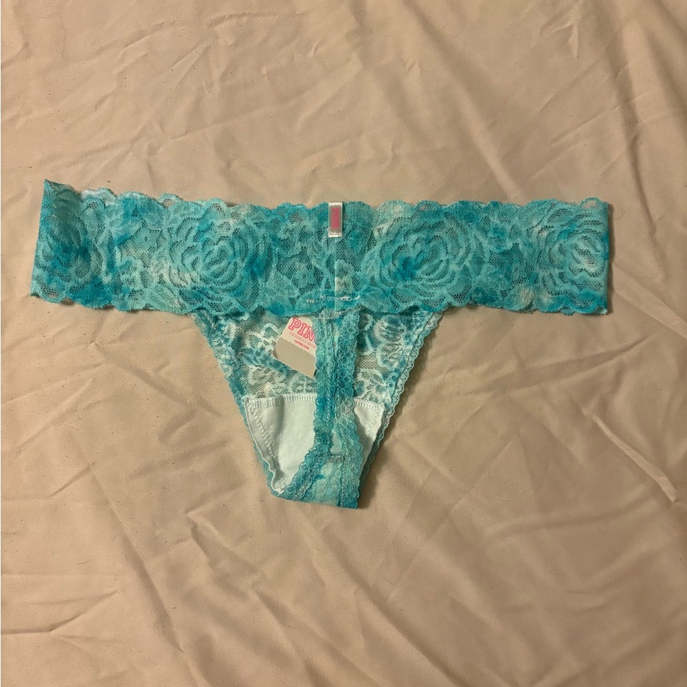 PINK Victoria's Secret Lace Thong Underwear - Picture 2 of 3